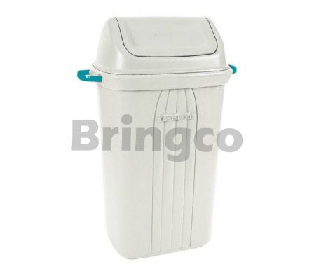 Basurero Plastico Tapa Vaiven San Remo 30 L und