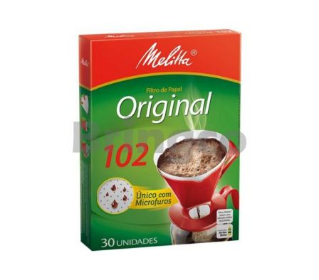 Filtro de Papel para Cafetera Melitta Nro 102 Caja x 30 und