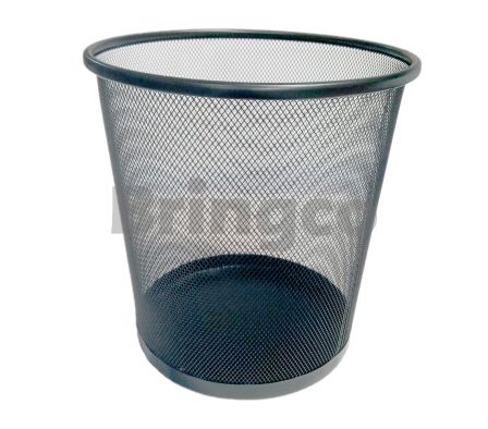 Basurero Metalico Rejilla Negro und