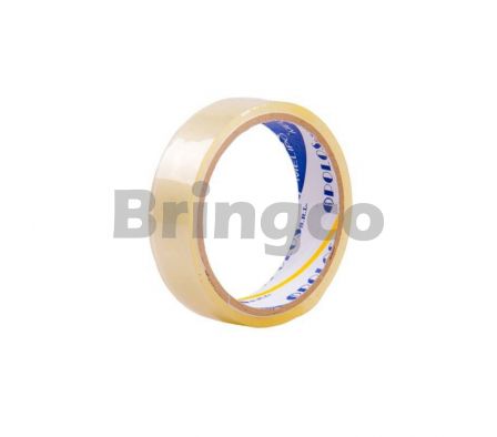 Cinta de Empaque Aro Grande Polos Transparente 24 mm x 25 mts und