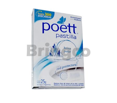 Pastilla Para Inodoro con Red Poett Brisa Polar 25 Gr und