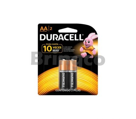 Pila Alcalina Duracell AA Blister x 2 und