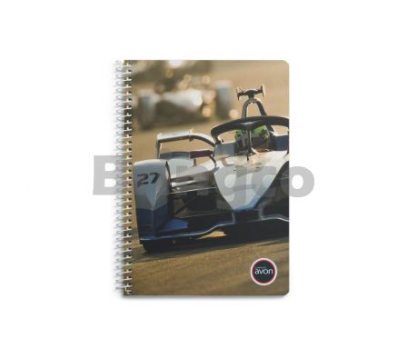 Cuaderno Universitario Avon Tapa Flexible con diseño Cuadriculado 96 hojas