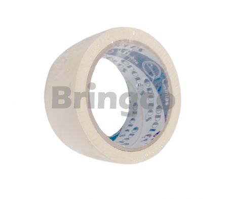 Cinta de Papel Aro Grande Polos Crema 48 mm x 25 Mts und