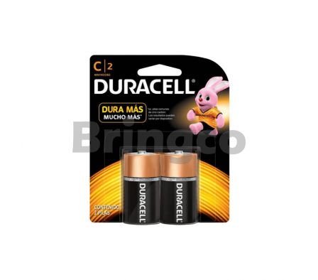 Pila Alcalina Duracell C Blister x 2 und