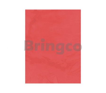 Papel Celofan Generico Pliegues rojo 70 x 100 cm. und