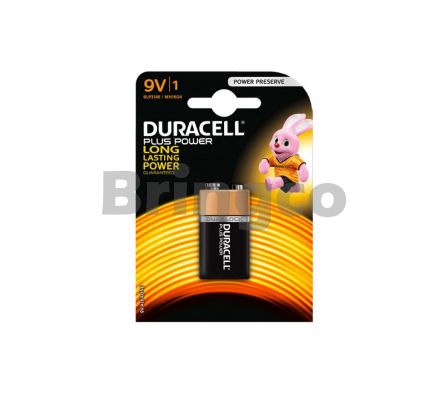 Pila Alcalina Duracell 9 V und