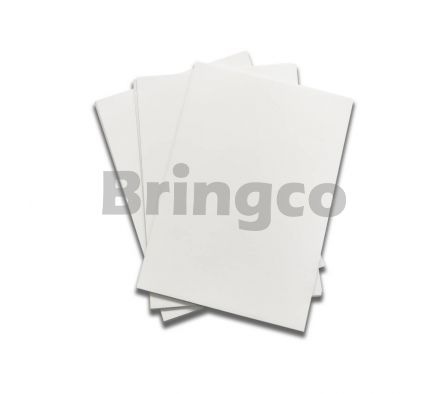 Papel Adhesivo Cortado Generico Semibrillo Oficio und
