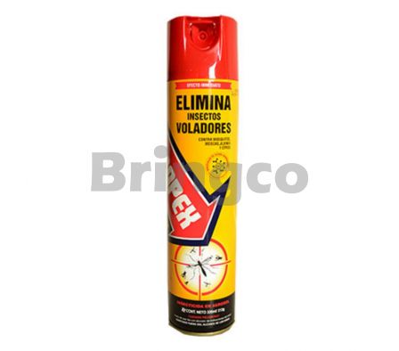 Insecticida Aerosol Mapex Insectos Voladores Amarillo 330 Cc und