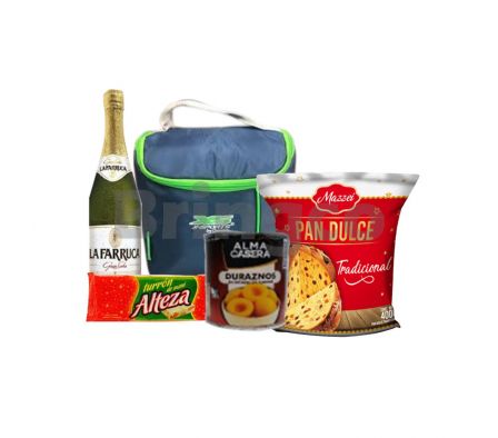 Canasta Navideña Opcion 11 Bolso Termico