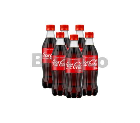 Gaseosa Coca Cola Normal 500 ml Pack x 6 und