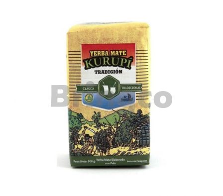 Yerba Mate Kurupi Tradicional 500 Gr und