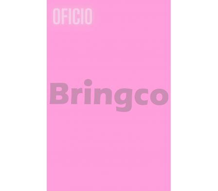 Cartulina Cortada Oficio Rosado  und