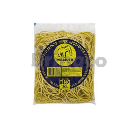 Gomitas Elasticas Mamuth Paq x 100 Gr