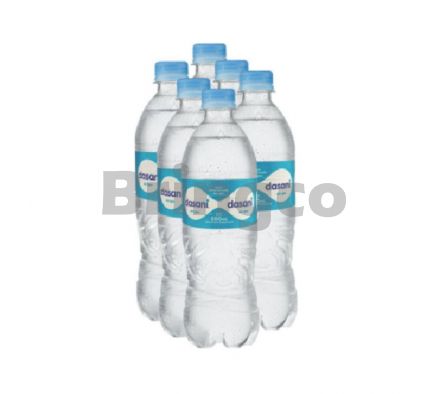 Agua Mineral con Gas Dasani 500 ml Pack x 6 und
