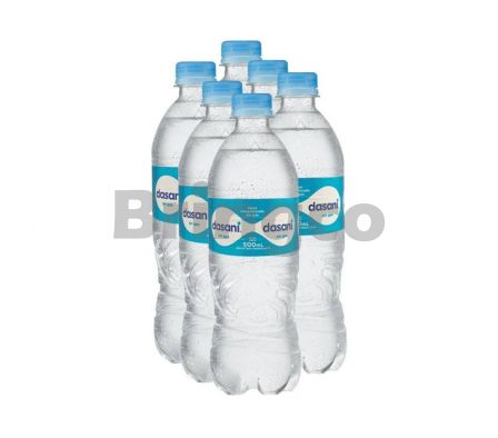 Agua Mineral sin Gas Dasani 500 ml Pack x 6 und