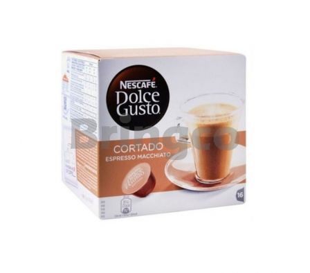 Cafe para Maquina Nescafe Dolce Gusto Cortado Caja x 16 Capsulas