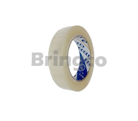 Cinta de Empaque Aro Grande  Polos Transparente 24 mm x 100 Mts und