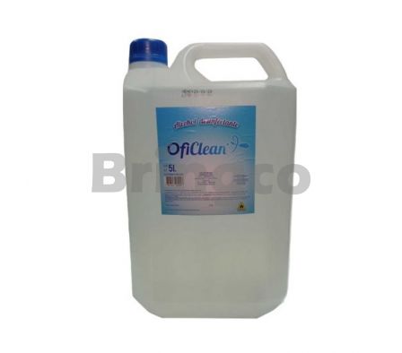 Alcohol Rectificado Oficlean al 70% 5 L und (Br)
