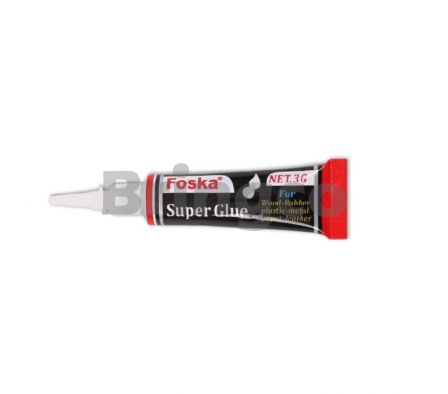 Pegamento Super Glue Foska 3 ml und (Br)