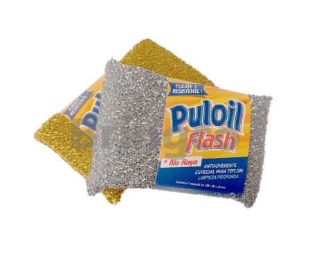 Esponja Antiadherente Puloil Flash 120 x 80 x 20 Mm und