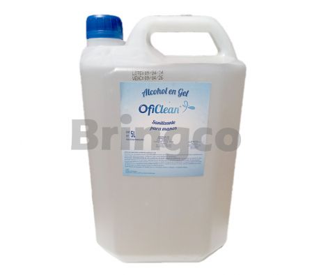 Alcohol en Gel Oficlean Bidon de 5 L und (Br)