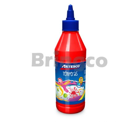 Tempera Artesco Rojo 250 ml und (Br)