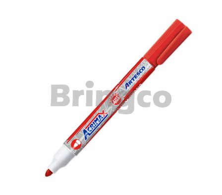 Marcador para Pizarra Artesco A123 Rojo und (Br)