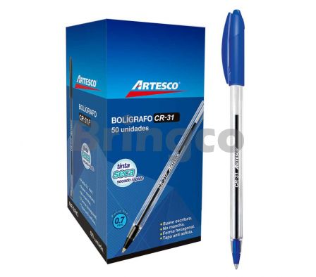 Boligrafo Artesco CR31 Azul und (Br)