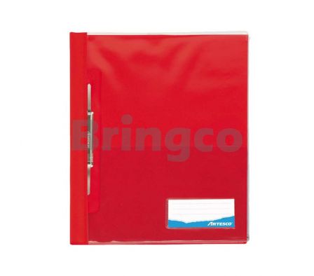 Carpeta Tapa Transparente Artesco A4 Rojo und (Br)