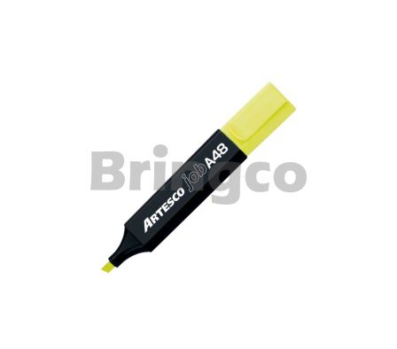Resaltador de Texto Artesco Job A48 Amarillo und (Br)