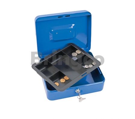 Caja para Dinero Metalica Foska 12" Colores Surtidos und (Br)