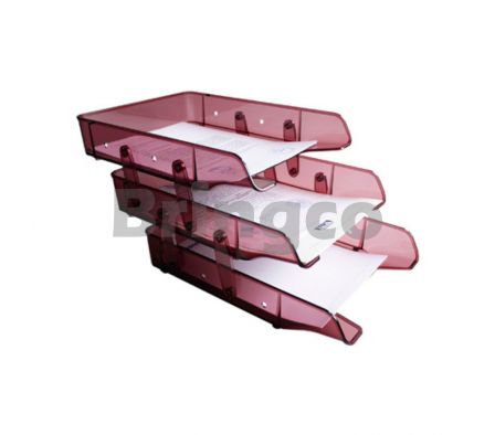 Bandeja Plastico Triple Premium Artesco Topacio und (Br)