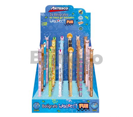 Boligrafo Borrable Gel Artesco Fun P24 und (Br)