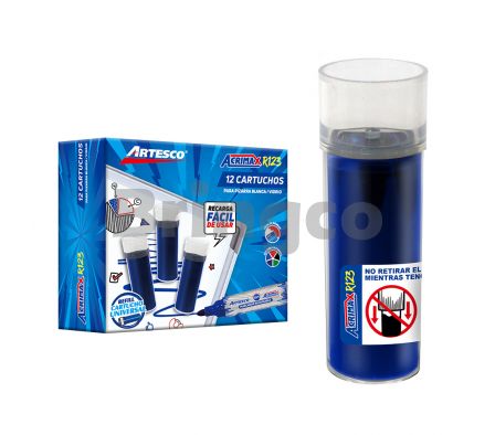 Recarga para Marcador Acrimax R123 Artesco Azul Und (Br)