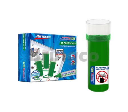Recarga para Marcador Acrimax R123 Artesco Verde Und (Br)
