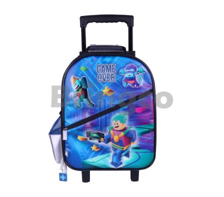 Mochila con Ruedita Bags Artesco Game Over Und (Br)