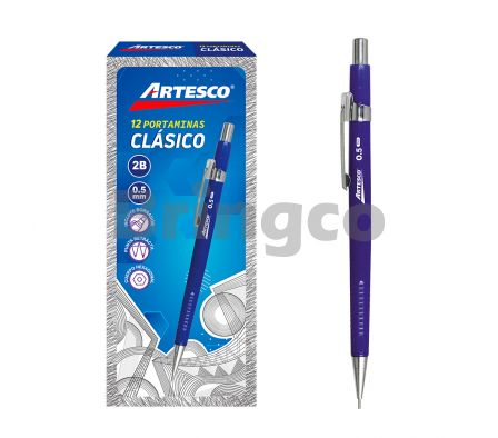 Portamina Artesco Clasico 0.5mm Azul und (Br)