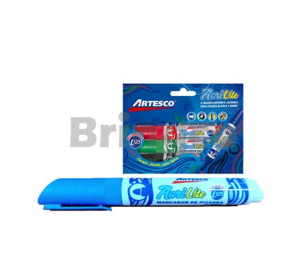 Marcador para Pizarra Artesco Acrilite L123 Azul und (Br)